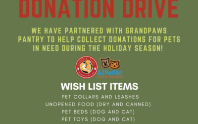 Grandpaws Pantry: HOLIDAY DONATION DRIVE